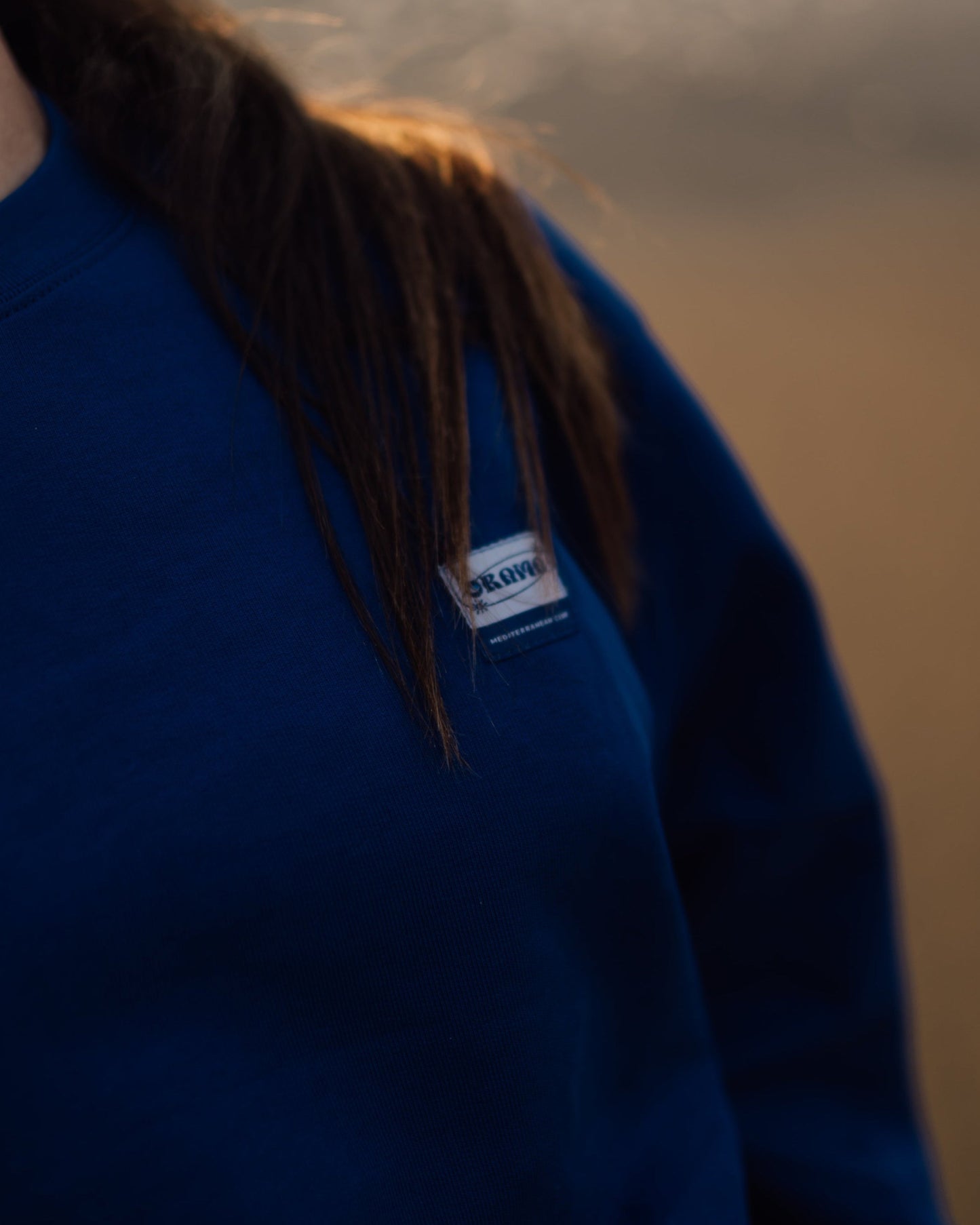 SWEAT DE PLAGE - BLEU
