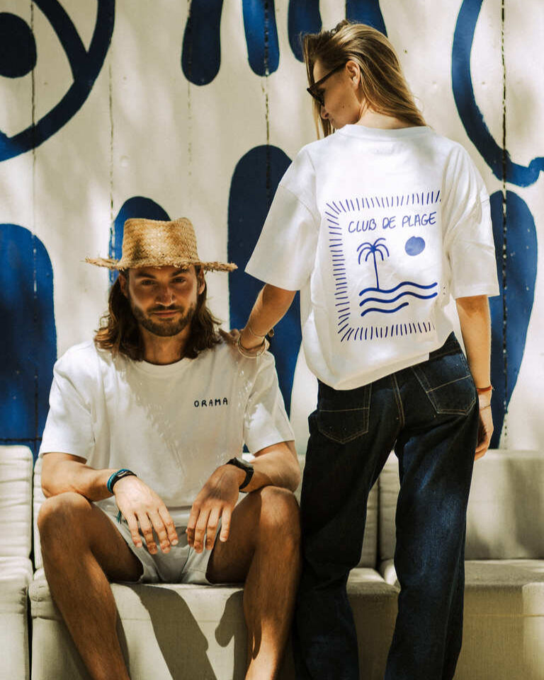 T-SHIRT - "CLUB DE PLAGE"