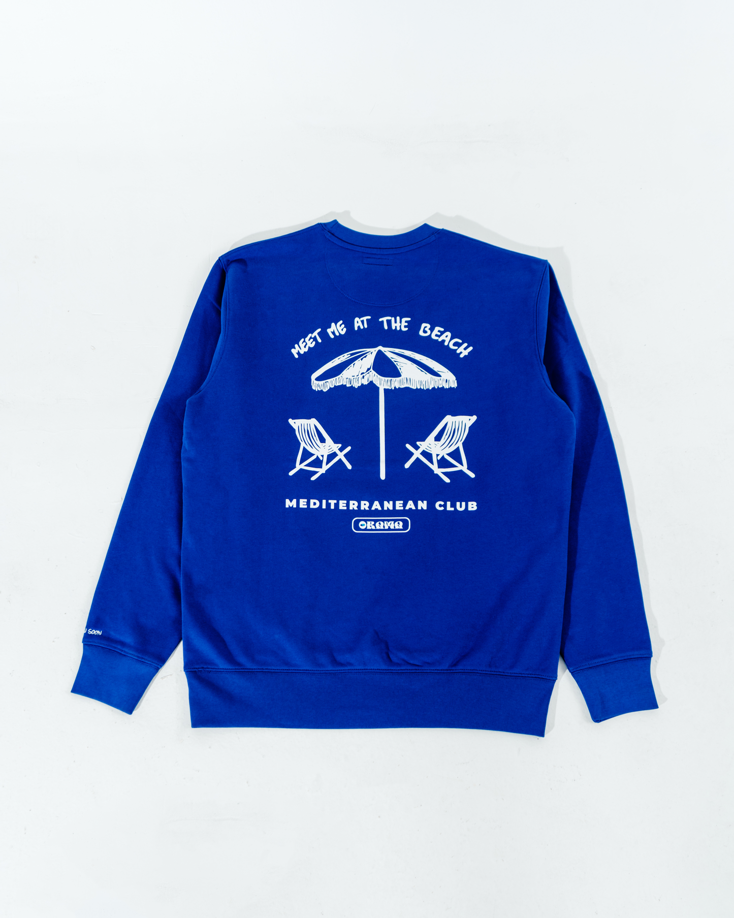 SWEAT DE PLAGE - BLEU